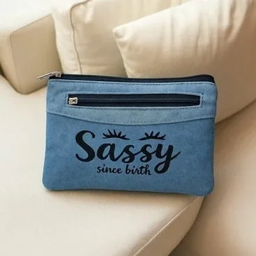 Sassy Since Birth Denim Bag