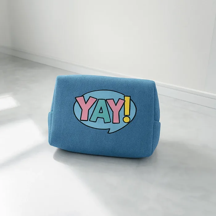 YAY Denim Pouch